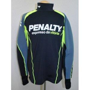 画像: PENALTY　セミコンプレッションプルオーバー　ブラック×チャコール