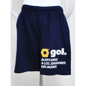 画像: gol.　天竺ベーシックハーフパンツ　ネイビー