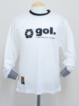 画像: gol.　プラクティスシャツ　ホワイト