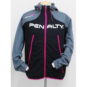 画像: PENALTY　トレスウェットパーカー　ブラック×グレー