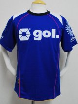 画像: gol.　プラクティスシャツハーフスリーブ　ブルー