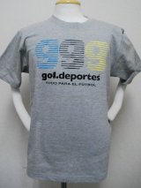 画像: gol. 3g プリントTシャツ　グレー