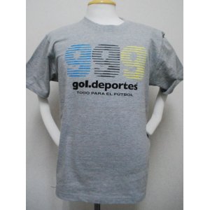 画像: gol. 3g プリントTシャツ　グレー