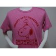 画像2: gol.　別注オリジナルPEANUTS Tシャツ　ピンク (2)