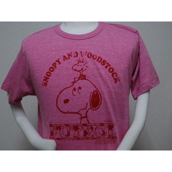 画像2: gol.　別注オリジナルPEANUTS Tシャツ　ピンク (2)