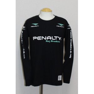 画像: PENALTY オフィシャルロングTシャツ ブラック