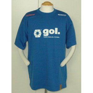 画像: gol. 機能素材半袖Tシャツ 青