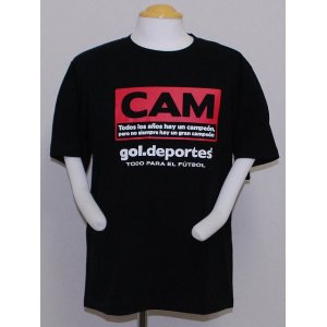 画像: gol.　“CAM”Tシャツ　ブラック