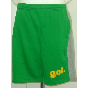 画像: gol.　スウェットショートパンツ　グリーン