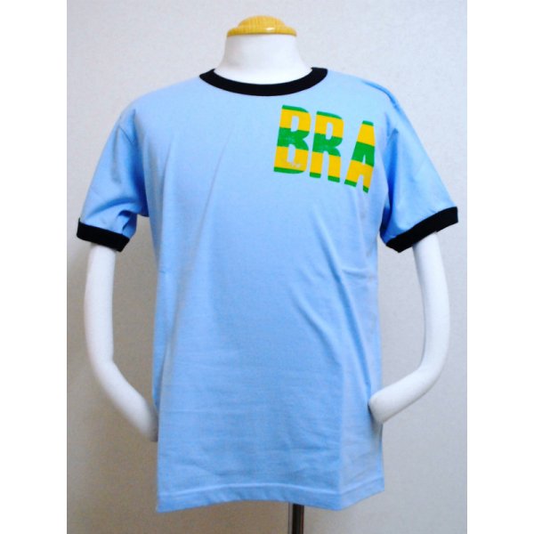 画像1: gol.　BRA半袖Tシャツ　SAX (1)