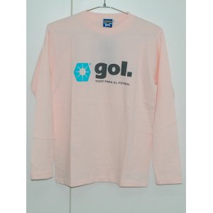 画像: gol.　chiquito長袖Tシャツ　ピンク