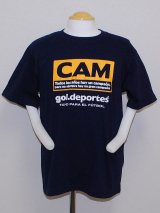 画像: gol.　“CAM”Tシャツ　ネイビー