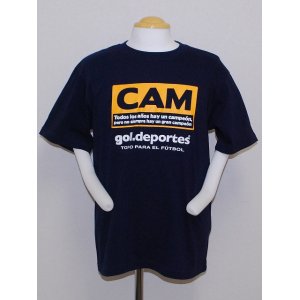 画像: gol.　“CAM”Tシャツ　ネイビー