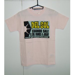 画像: gol.　BOYS DEL SOL Tシャツ　ピンク