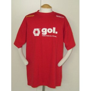 画像: gol. 機能素材半袖Tシャツ 赤