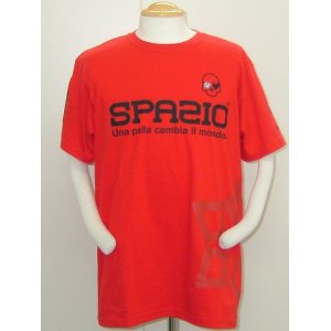 画像: SPAZIO　ハートスカルTシャツ　レッド